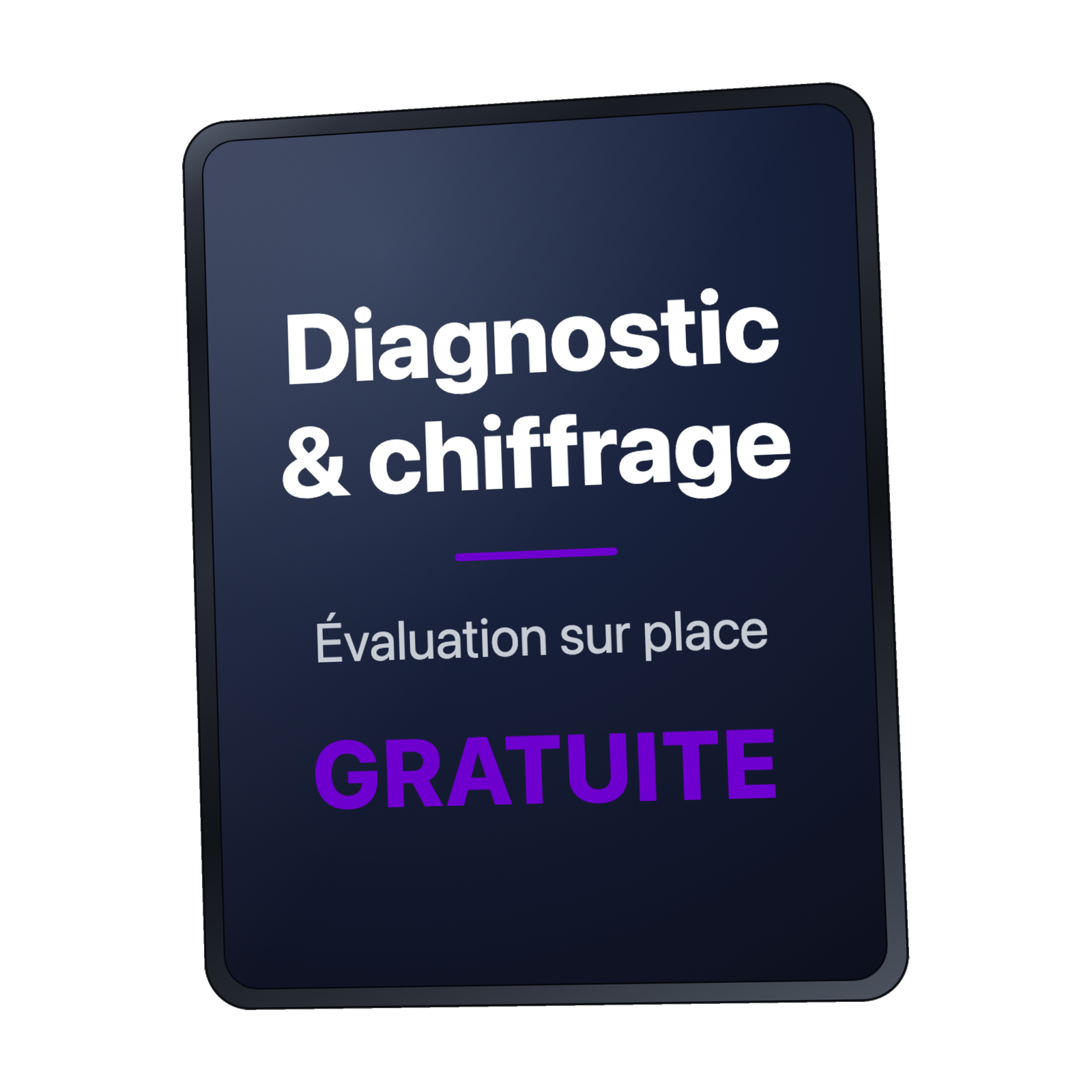 Visite &amp; devis pour l'AG